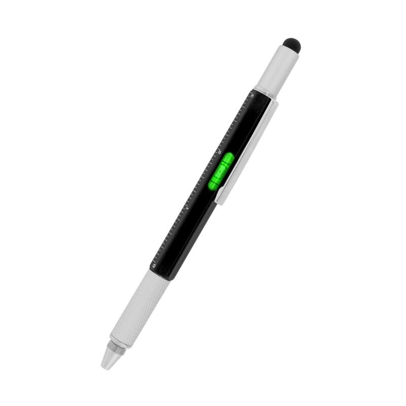 Multifunction Touch Sn Stylus Pen with Spirit Level Ruler Screwdriver