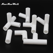 19mm 20mm PVC Straight Elbow Tee Connector Four Way Joint 90 120 135 degree PVC Pipe Adapter Wardrobe Tent Shoe Rack Fittings