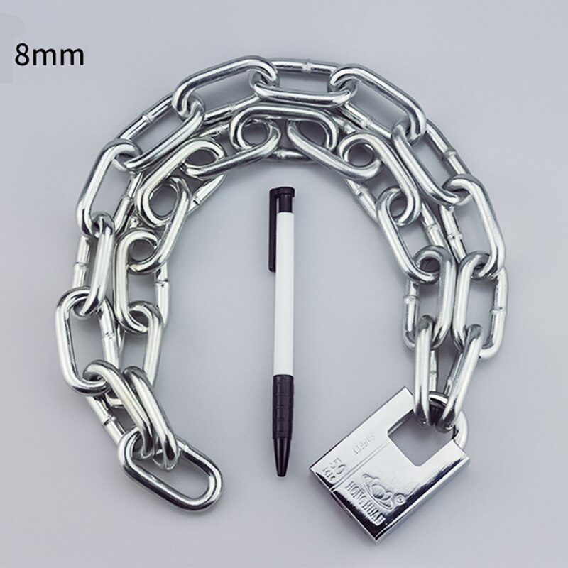 Universal Cycle Bike motorcycle lock, battery car door padlock Bicycle Security Anti-Theft Steel Wire Cable Chain Lock
