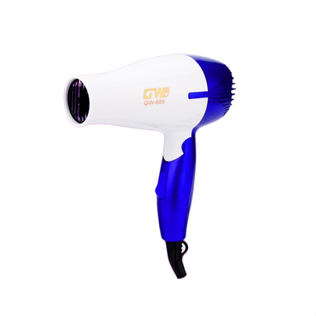 GW-686 1Pc Mini Portable sèche-cheveux pliant pliable Compact voyageur souffleur faible puissance école étudiants souffleur d'air: Default Title