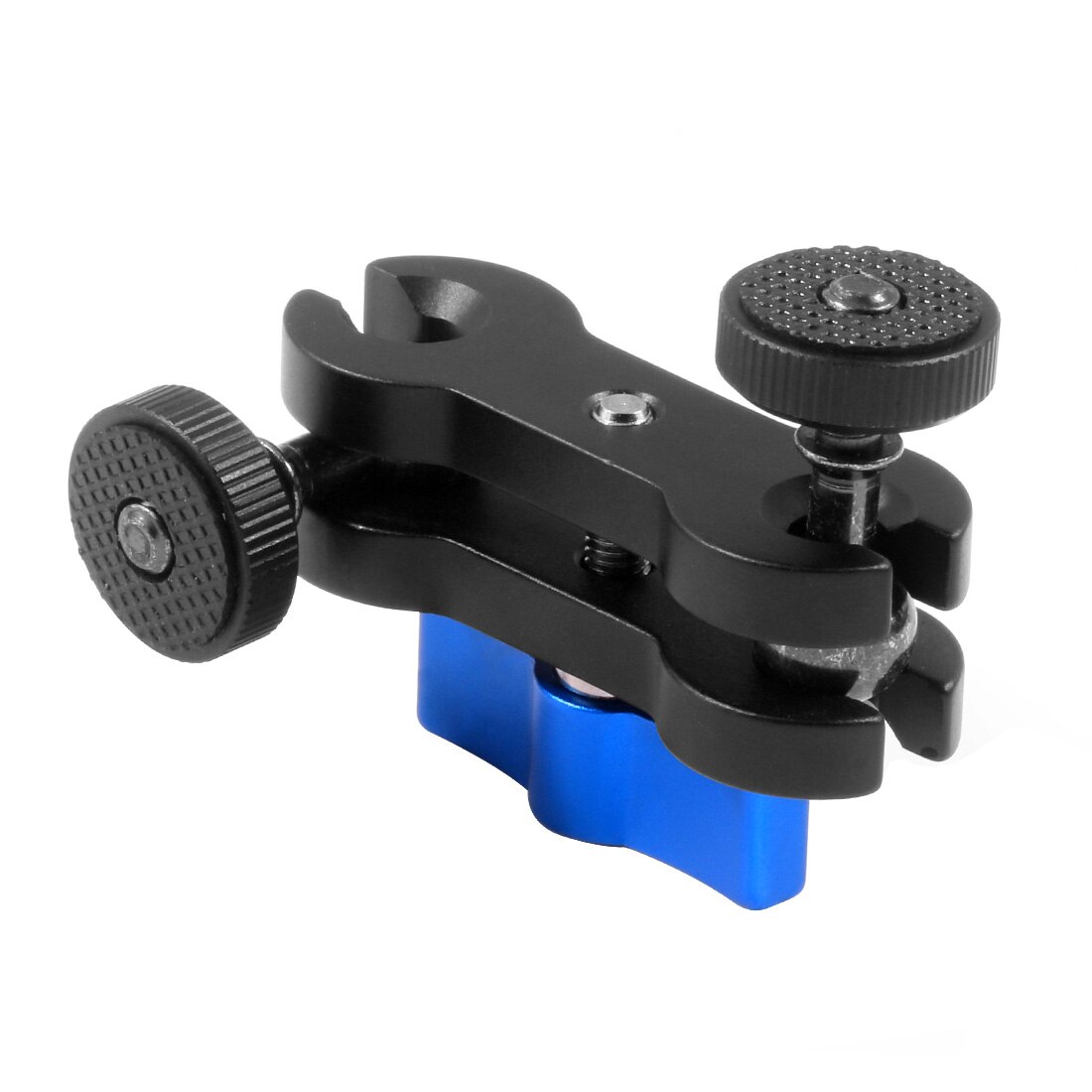 BGNING multi-fonction double rotule chaussure chaude 1/4 "trépied magique bras adaptateur de montage DSLR accessoire d'appareil-photo pour moniteur lumière LED