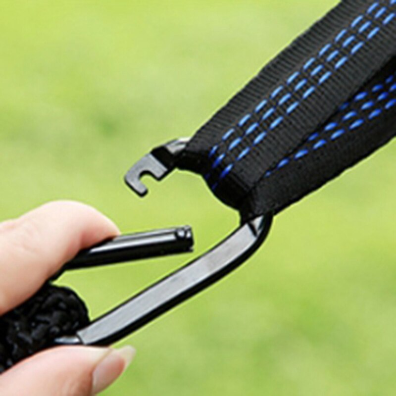 Hängmatta utomhuscampinggunga 300 x 200cm förlängd breddad ultralätt utomhushängmatta