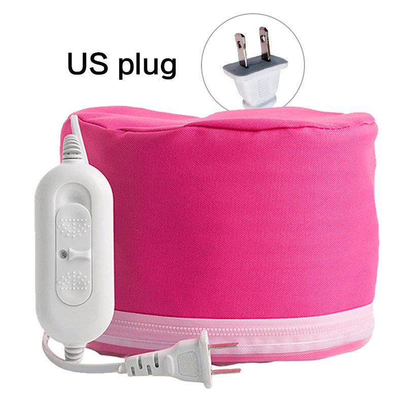 Diepe Conditioning Warmte Cap Stoomboot Haarverzorging Schoonheid Machine Conditioning Verwarming Steamcap Kappers Gebakken Olie 3 Bestanden Eu Plug: US plug 110V