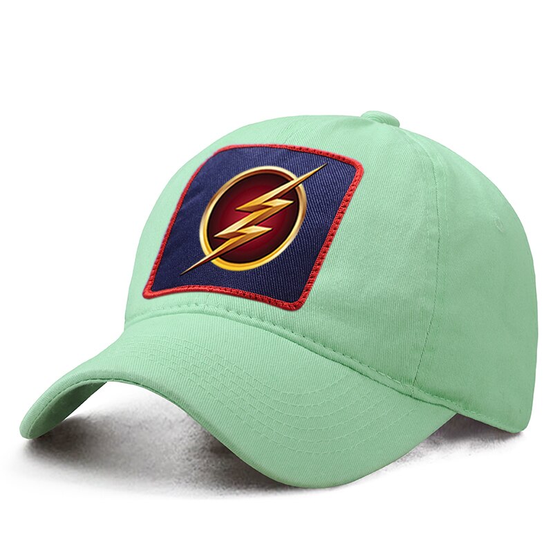 Il Flash Allen Berretto Da Baseball Papà Trucker Cappello Solido Delle Donne Coda di Cavallo Berretti Berretti Boinas Bone Cappelli Casquette Cappelli di Snapback Gorras: Light Green 6