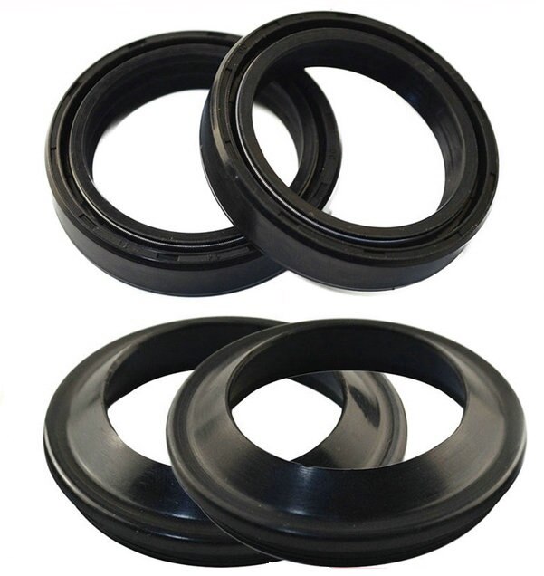 45x57/11 couvercle anti-poussière de joint d'huile d'amortisseur de fourche avant de moto pour Honda VTX1800 ST1300 GL1800 CBR600 CBR919 CRM250 CB1300 45*57: dust and oil seal