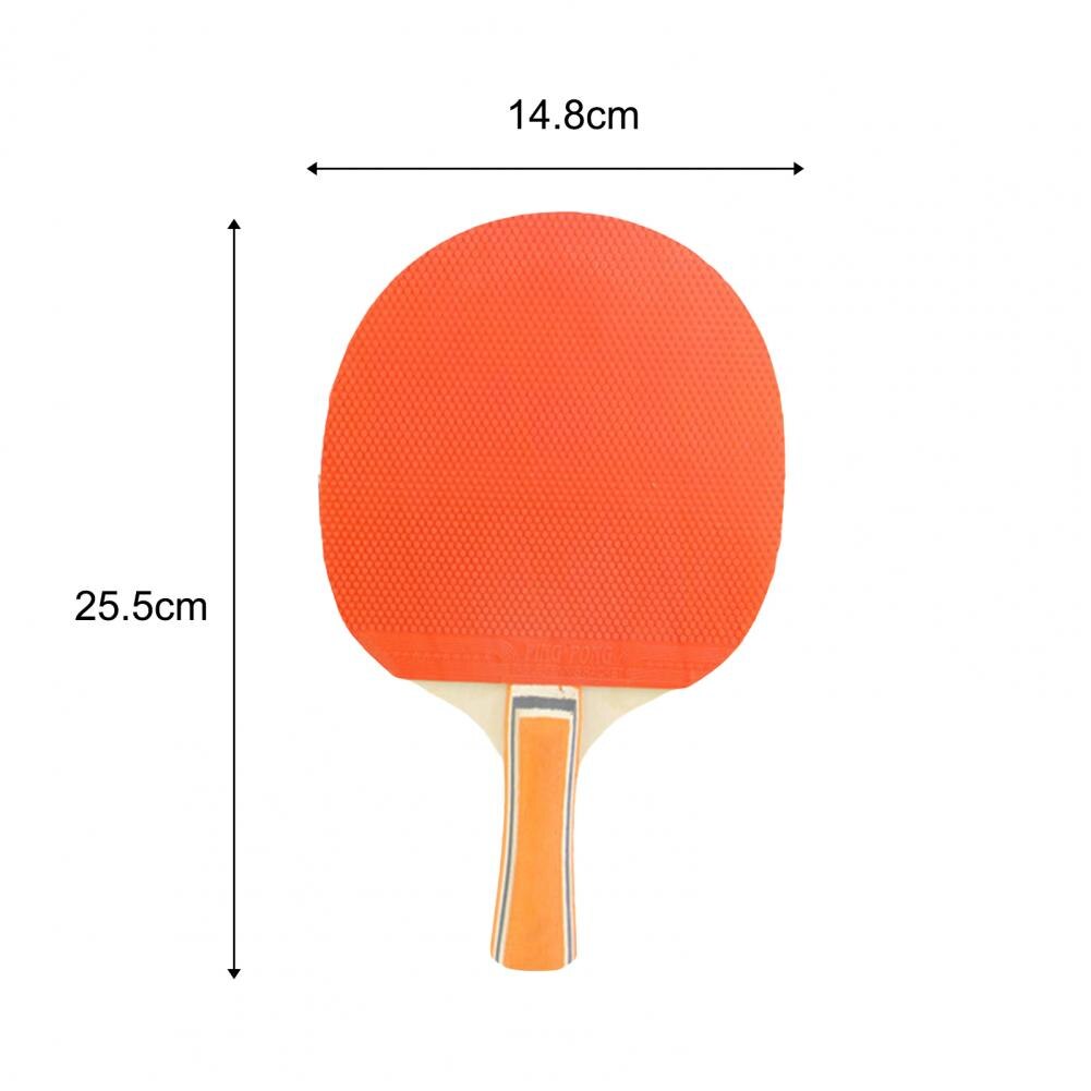 1Set Portable Entertainment Training Ping Pong Racket for Beginners
