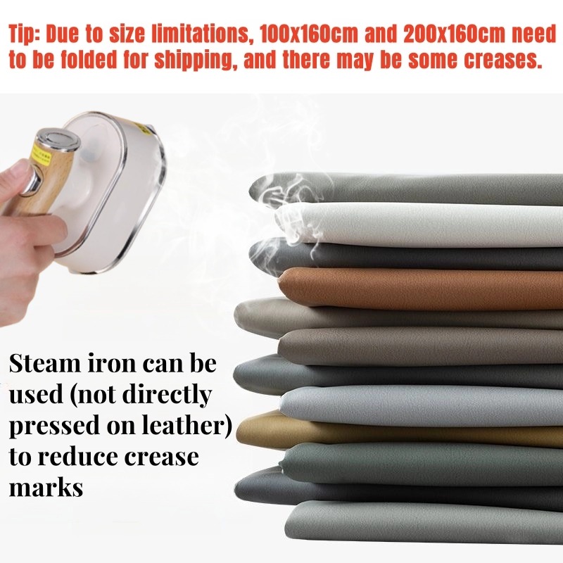 50/100/200x160cm non-stick synthetisch leer stof meubilair bank tas autostoel naaien DIY materiaal lederen patches Leathercraft