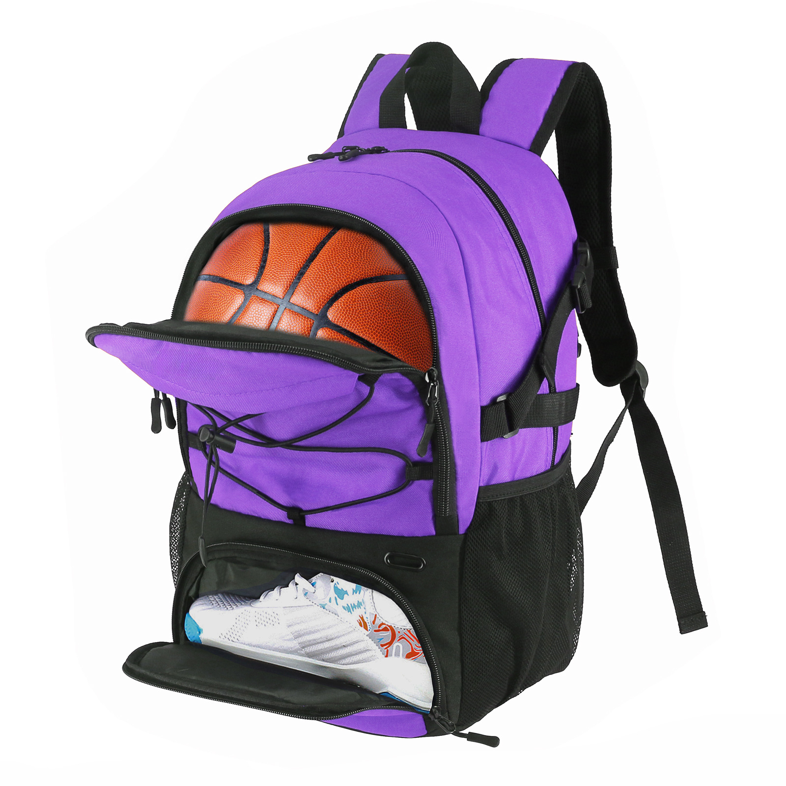 Sporttasche mit separatem Ball halter Basketball rucksack großes Schuh fach für Basketball Fußball Volleyball Schwimm gymnastik Reisen
