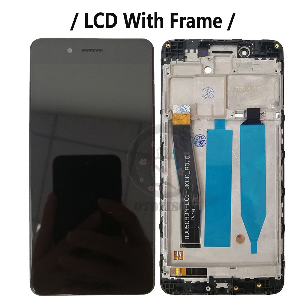 LCD + Frame Voor Huawei Honor 6C DIG-L01 DIG-L03 TL10 Nova Smart DIG-L21 L21HN genieten 6S Scherm Touch digitizer Vergadering