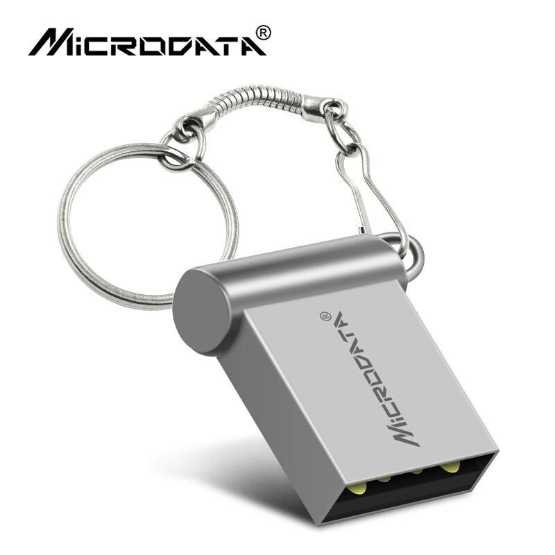 3 kolor Mini metalowa pamięć USB flash 128GB 64GB 32GB 16 GB Pen Drive 128 64 32 16 GB pamięci Flash Cle pamięć USB: 32GB / Srebrny