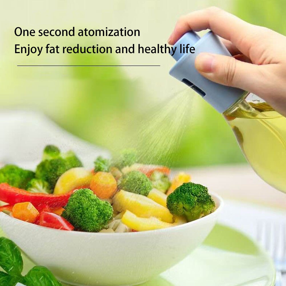 1pc butelka na oliwę z rozpylaczem 200ml lejek ze stali nierdzewnej wciśnięty oliwy z oliwek dozownik robić oliwy dozownik robić octu butelka robić robić grillowania robić pieczenia