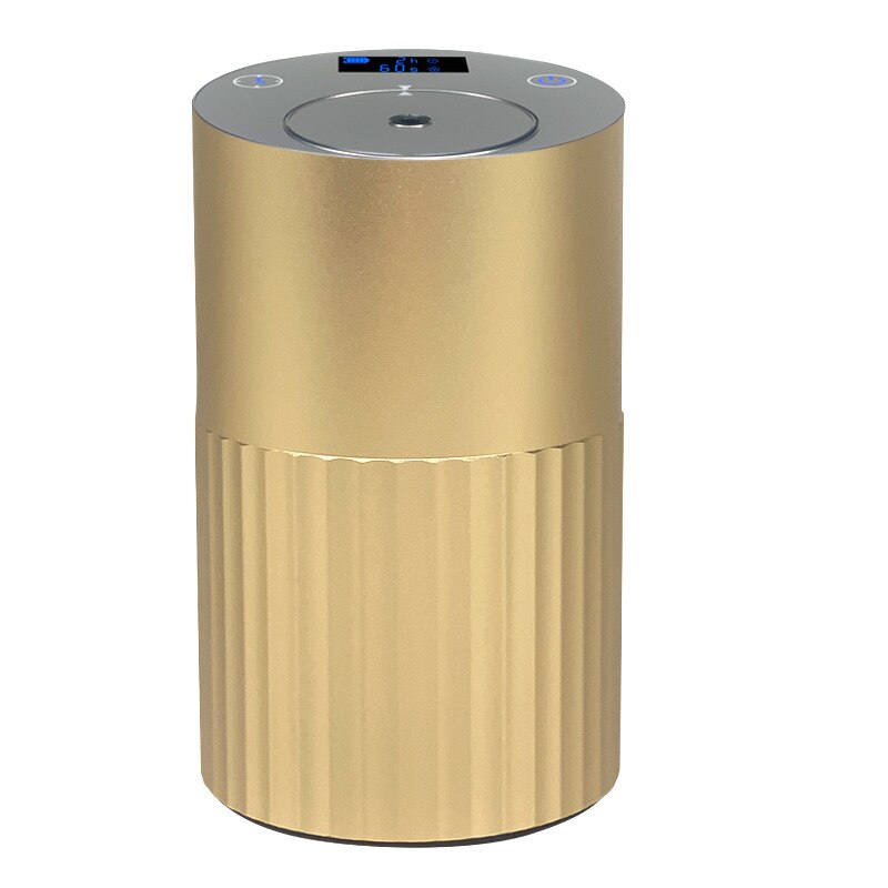 Waterloze Diffuser Aroma Usb Aluminium Geur Vernevelaar Diffuser Aromatherapie Essentiële Oliën Diffuser Zonder Water Voor Thuis Auto: YELLOW