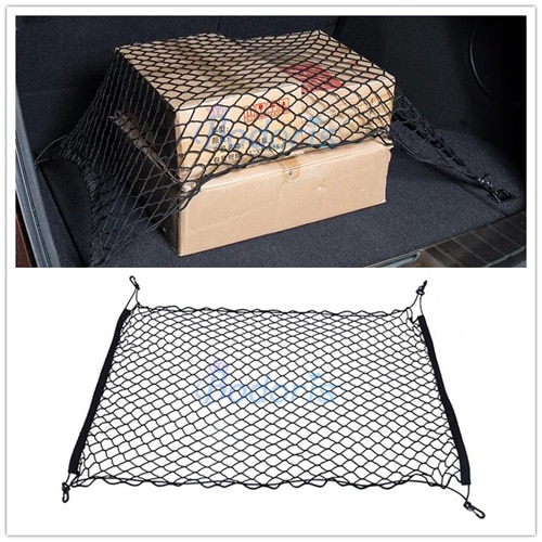 For skoda fabia octavia rapid superb yeti kodiaq koraq komiq Rear Trunk Cargo Nets Luggage Net Mesh Cover Organizer Accessories