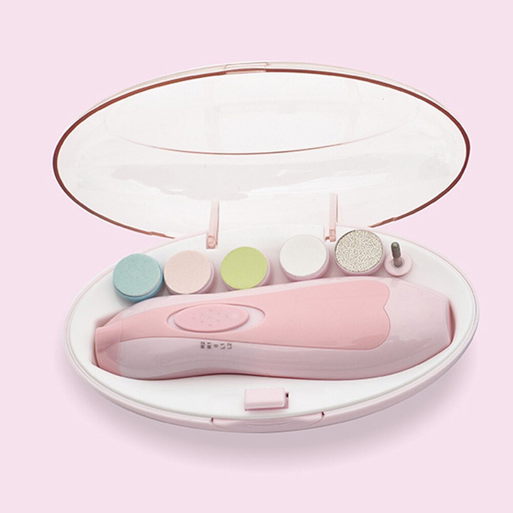 LED Elektrische Baby Nail Trimmer Nagelvijl Baby Clipper Tool Baby Tenen Vingernagels Grinder Trimmer Care Tool