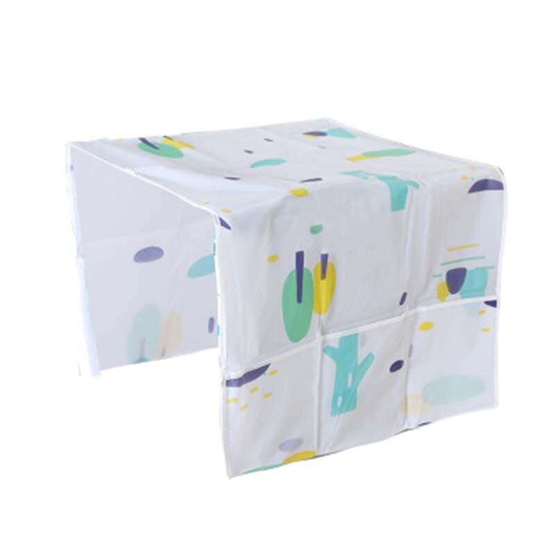 Géométrique frigo cache-poussière Machine à laver couverture étanche réfrigérateur sac de rangement armoire organisateur accessoires de cuisine