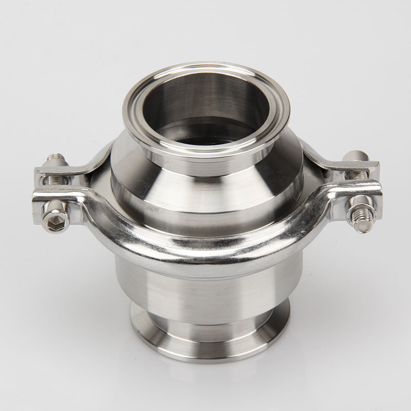 1.5'' Tri Clamp Vertical Check Valve One Way Flow Sanitary SUS 304 Stainless Steel