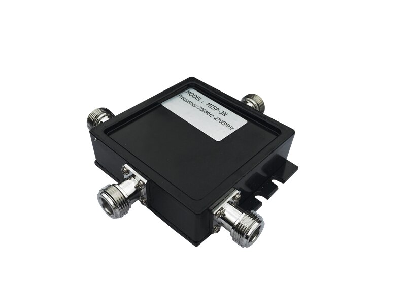700 MHz ~ 2700 MHz 3-Way Splitter di Alimentazione N-femmina connettore 3 way splitter per la connessione mobile ripetitore di segnale e cavo per antenna @ 8.8