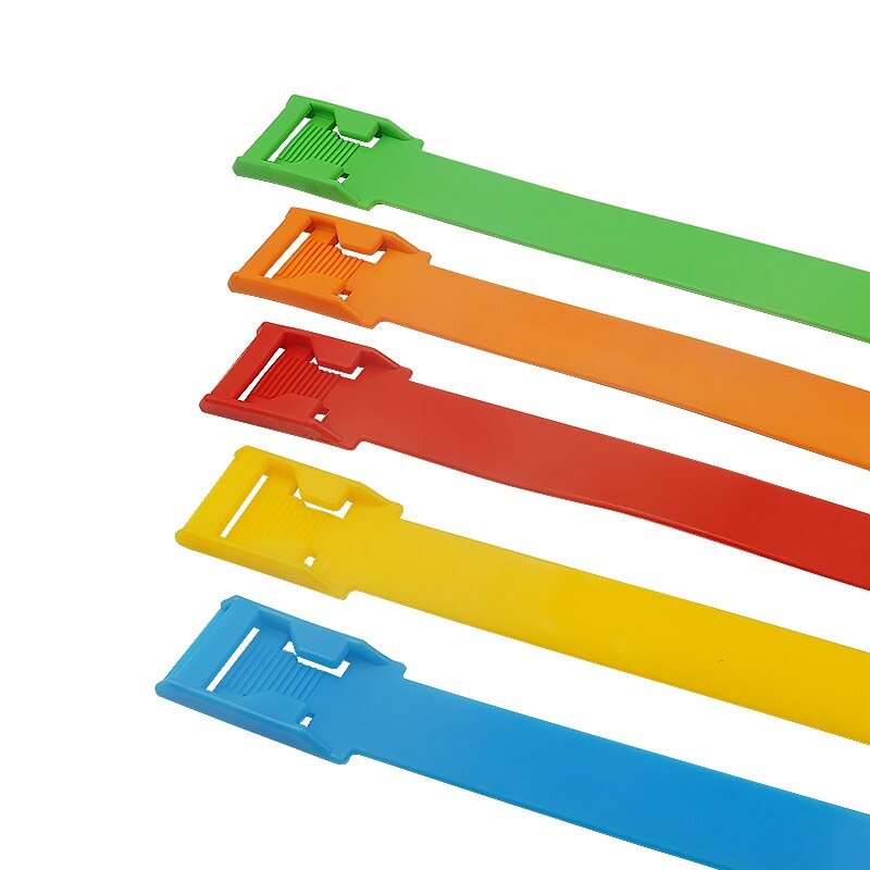 5Pcs Multicolor Vee Identificatie Ringen Koe Mark Band Footmark Band Identificatie Riem Voor Koe Voet Ringen 5 Kleuren