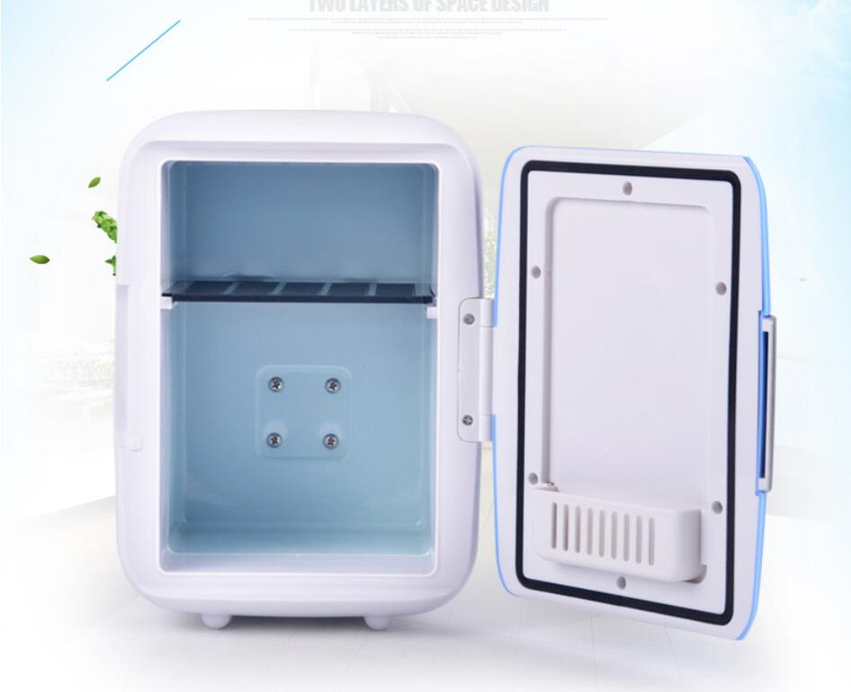 Upright 4L Capacity Portable Car Refrigerator Cooler Warmer Truck Thermoelectric Electric Fridge For Car Boat