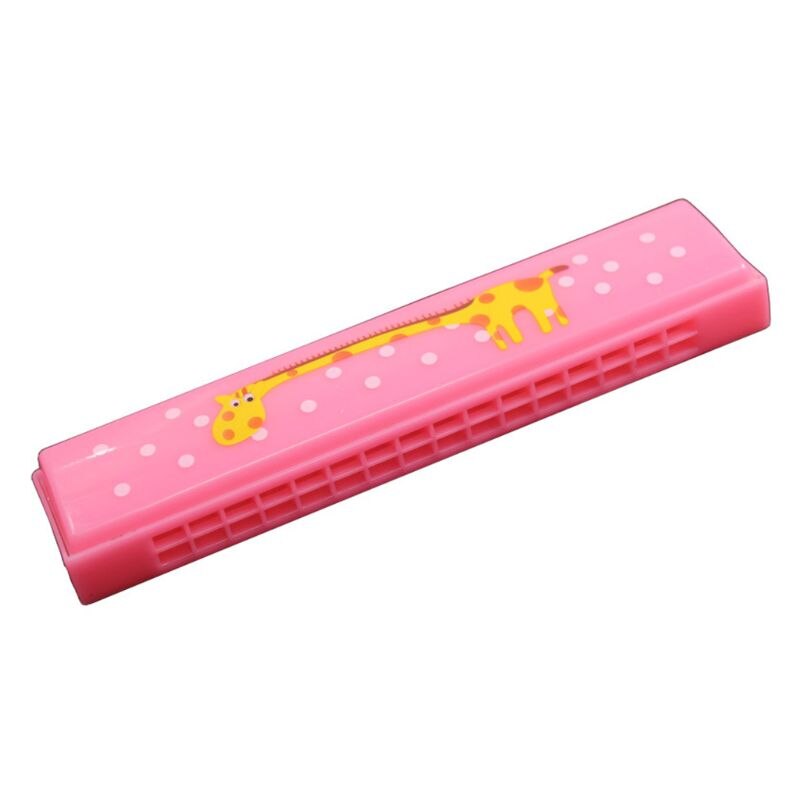 Dibujos Animados 16 agujeros Luminous Harmonica niños boca órgano con caja para chico: 3