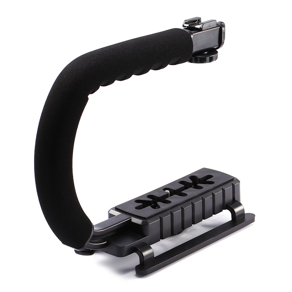 ChromLives Cameragreep, handstabilisator voor camera, 1/4 inch, met polsband, houder voor DSLR-camera, camcorder, smartphone, actiecamera, led-videolamp ChromLives Cameragreep, handstabilisator voor camera, 1/4 inch, met polsband, houder voor DSLR-camera, camcorder, smartphone, actiecamera, led-videolamp
