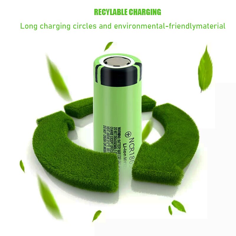Batería de litio recargable para linterna, pila NCR18650 de 3400mAh, original, nueva, 34B, 3,7 V, 18650, 3400mah