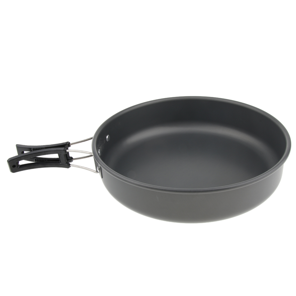 Draagbare Vouwen Non Stick Koken Koekenpan En Pot Voor Camping, Backpacken En Buiten