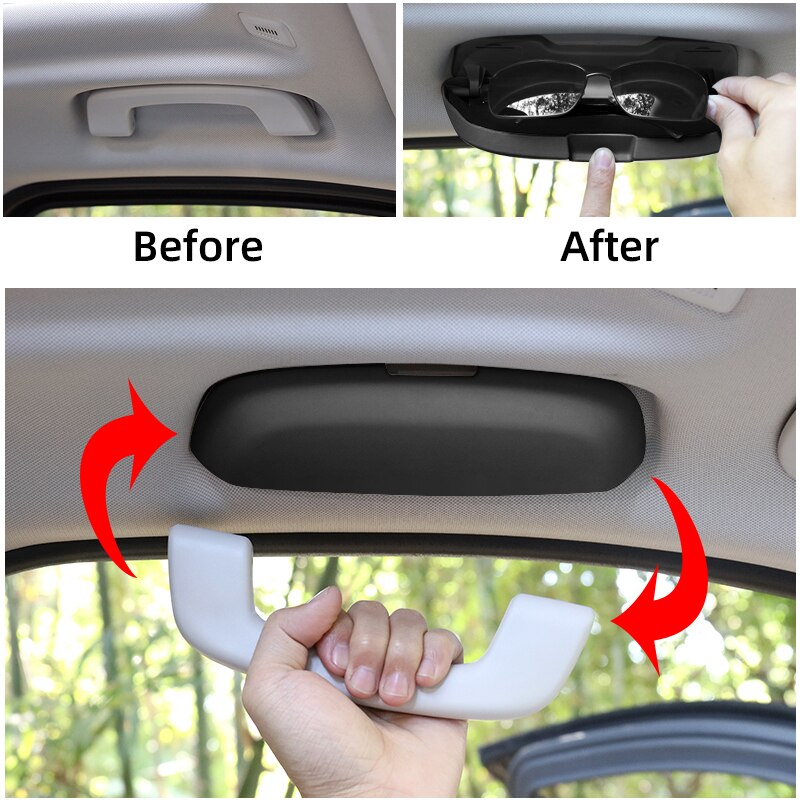 macchina messa in piega custodia per occhiali scatola porta occhiali per BMW 1 2 3 4 5 7 serie X1 X3 X5 X6 F30 F10 F15 F16 F34 G30 E70 E71 F07 F01