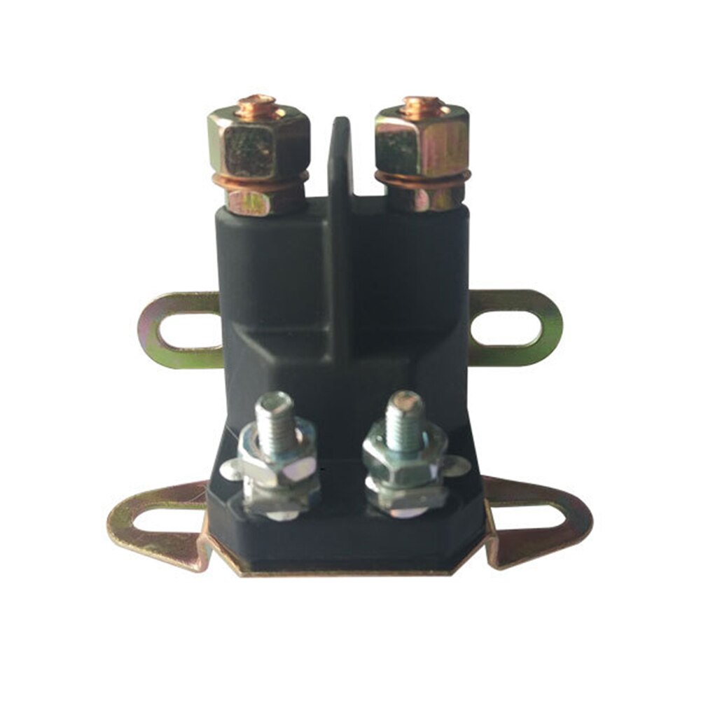 Starter solenoïde grasmaaier hulpstukken Starter solenoïde, magnetische schakelaar zitmaaier 12V 4 aansluitingen grasmaaier 4-polig