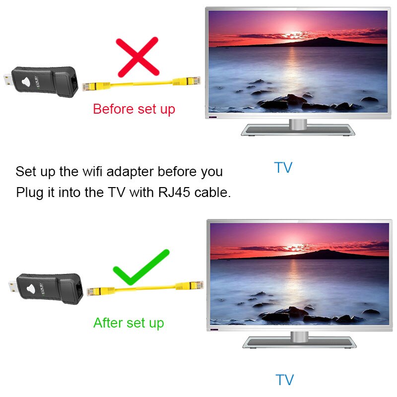 EDUP USB WiFi Repeater 2.4GHz 300Mbps USB WIFI Wireles Extender Signal Booster Amplifier for Smart TV Blu-Ray Player BOX Router