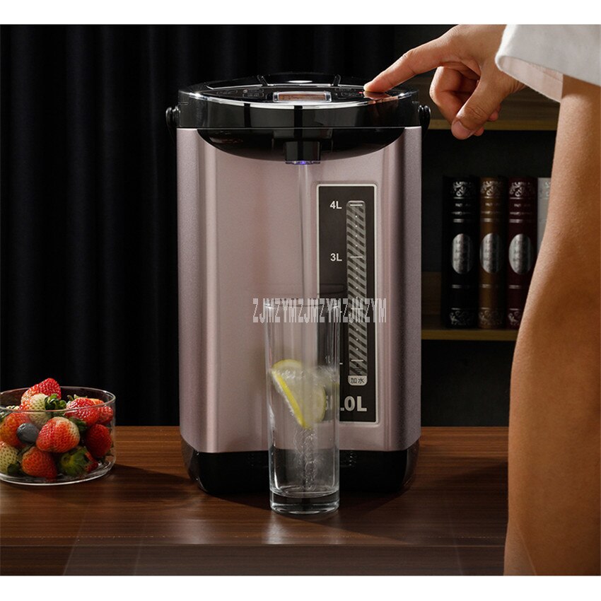 5L 850W Household 304 Stainless Steel Automatic Intelligent Keep Warm Electric Air Pot Burning Water Bottle Water Boiler Kettle
