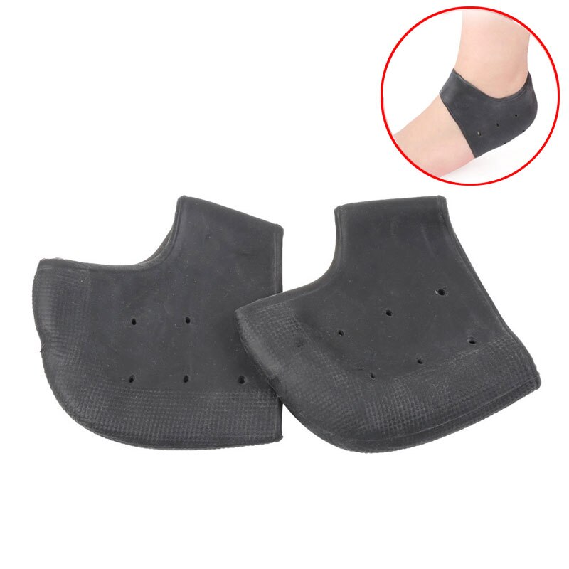 1 PAIR Plantar Fasciitis Heel Pad Silicone Sleeve Heel Cup relieves plantar fasciitis heel pain and reduces heel pressure TSLM1: 02 1 Pair