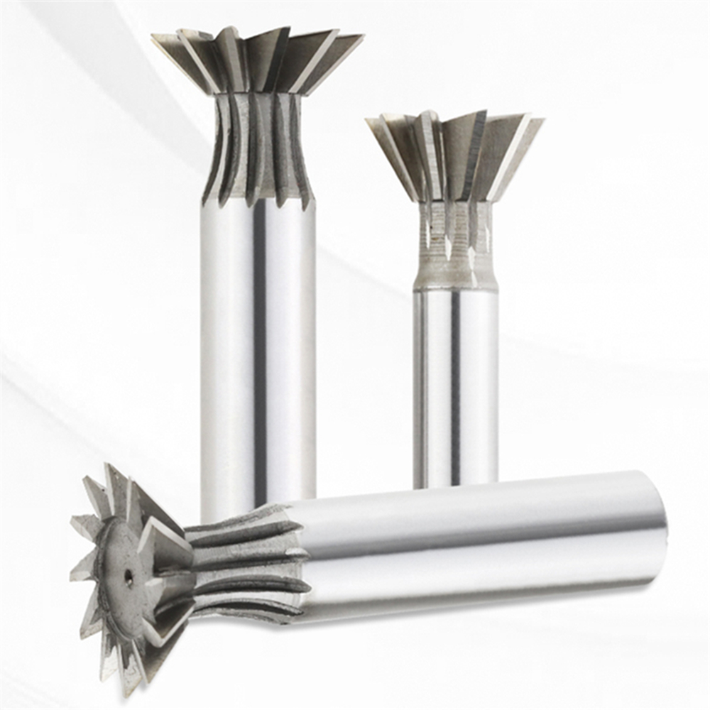 10mm 12mm 16mm 20mm 25mm 30mm 40mm 50mm 60mm svalehalefræser 45 55 60 grader cnc-fræserbit hss-pindfræser med lige skaft