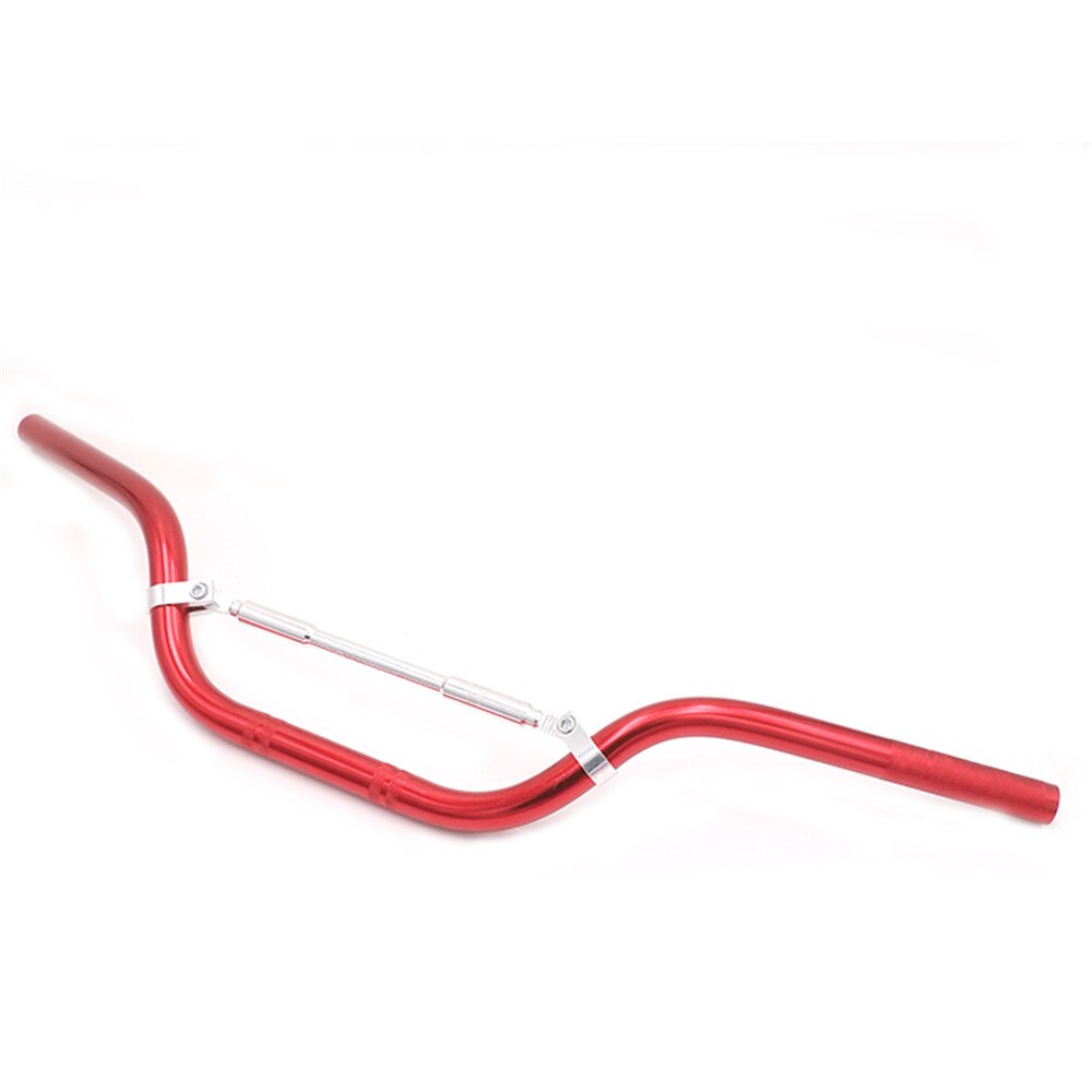CNC Motor Steering wheel Aluminum 22mm Handlebar for KTM dirt pit bike 7/8" inch 22MM Handle bar motocross off road motorcycle: Red