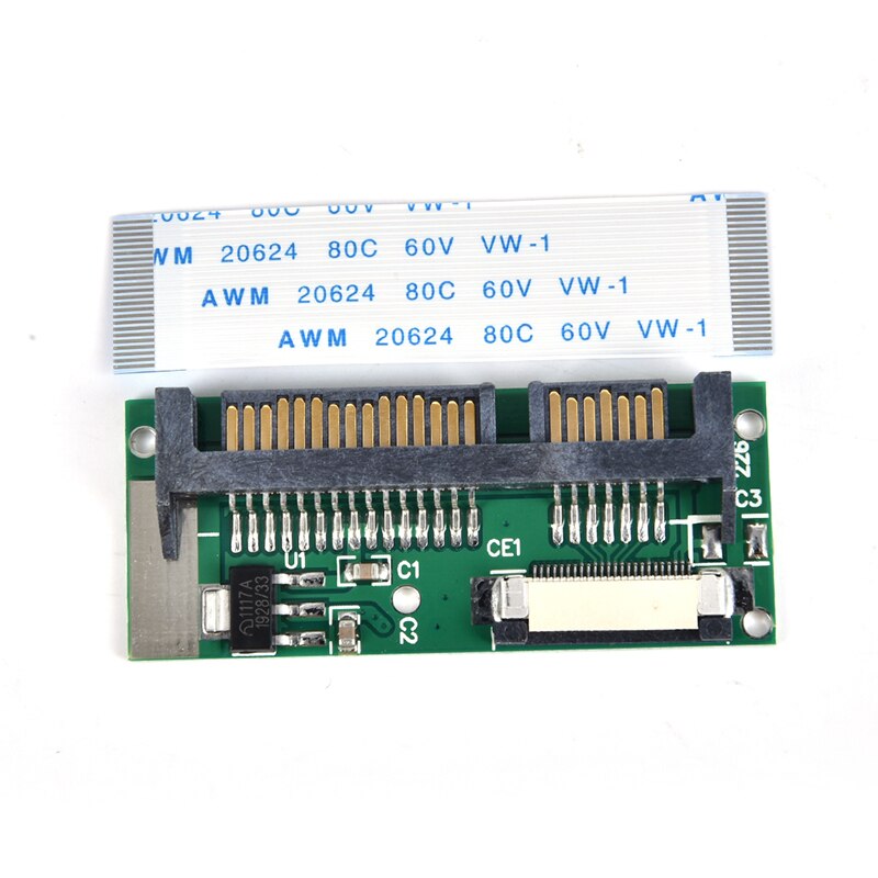 1 Pc 24-Pin Zif Naar Sata Adapter Converter Connector Card