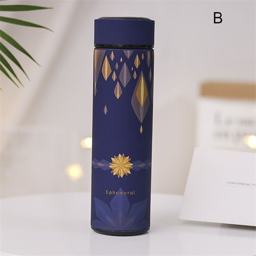 Zoobe termos de doble pared de acero inoxidable, termos, taza, café, té, leche, de Viaje Taza, termo, botella: B