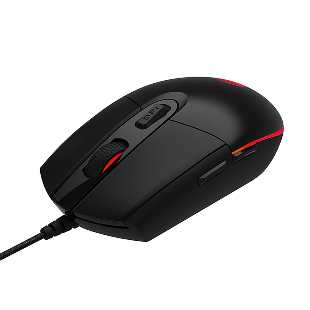 FMOUSE Mouse Gaming Mouse Ottico con cavo Mouse Gamer RGB Gaming Mouse USB per il Video di Gioco di Gioco Mouse Del Computer Portatile Del Desktop