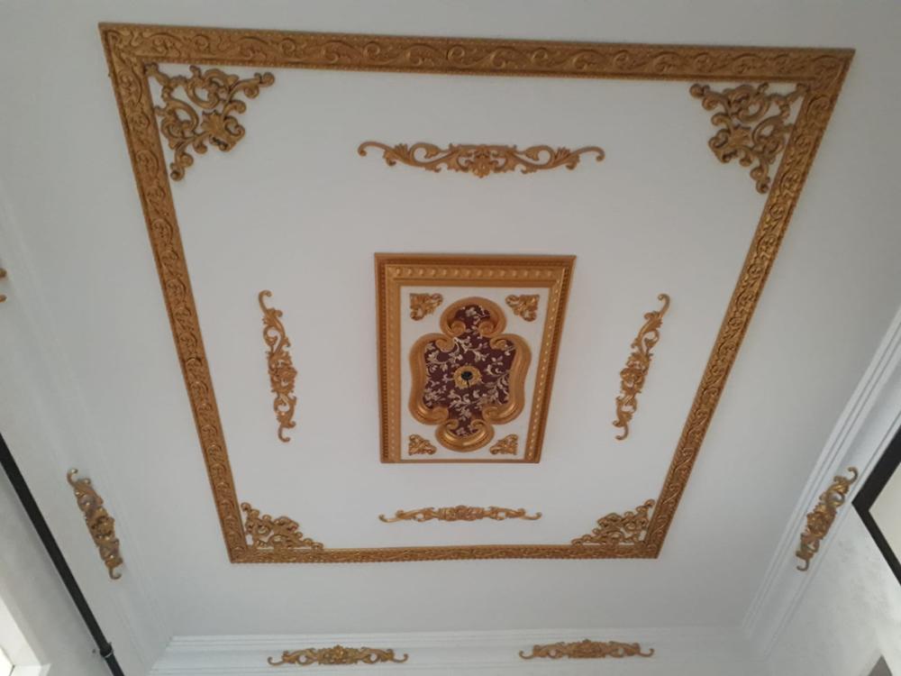 Decogold Gouden Paleis Plafond Hoek Accessoire 41*26 Cm Decoratie Home Decor Plafond Decor Paleis Plafond Decoratie