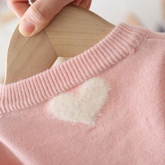 Girls Spring Jackets Girl Sweater Cardigan Little Girl Children's Jacket Spring and Autumn Knit Cardigan