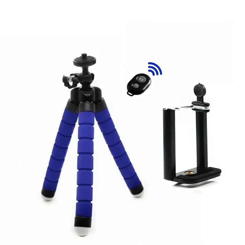 Famall Treppiede Flessibile A 360° Per Fotocamera E Smartphone – Con Slitta Fredda, Testa A Sfera Rimovibile E Alluminio Robusto