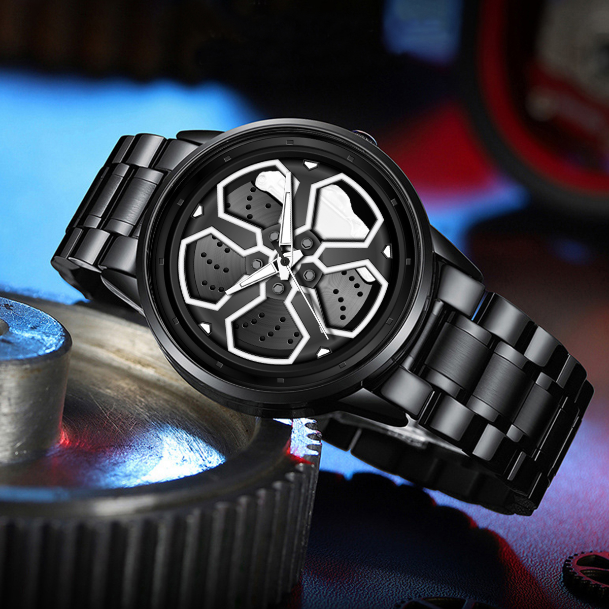 MASTOP Orologio da uomo per auto, design creativo, impermeabile