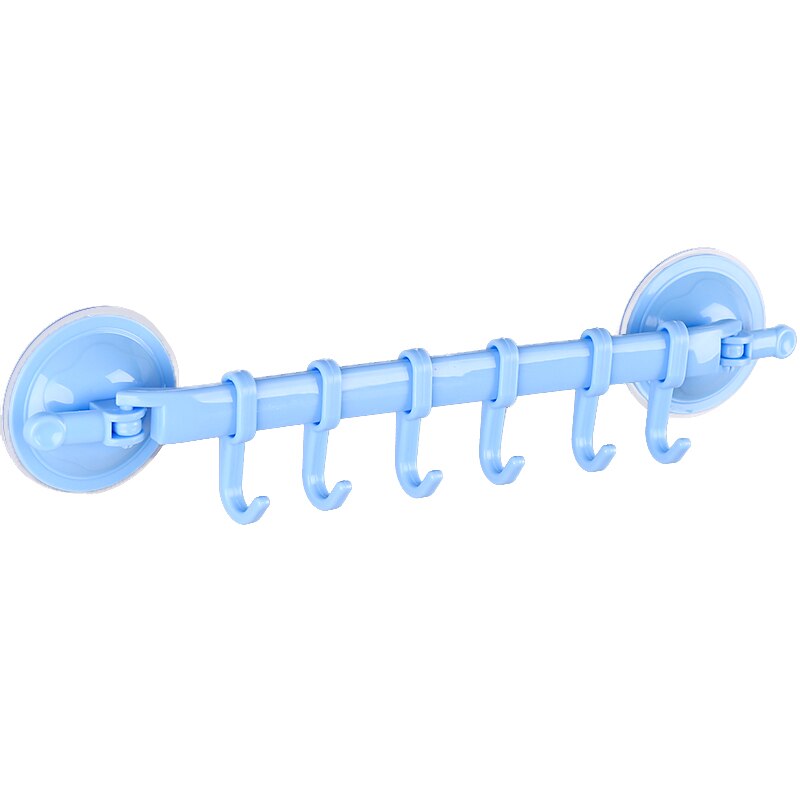 6 ganchos toallero ventosa taza baño cocina pared puerta titular ventosa percha