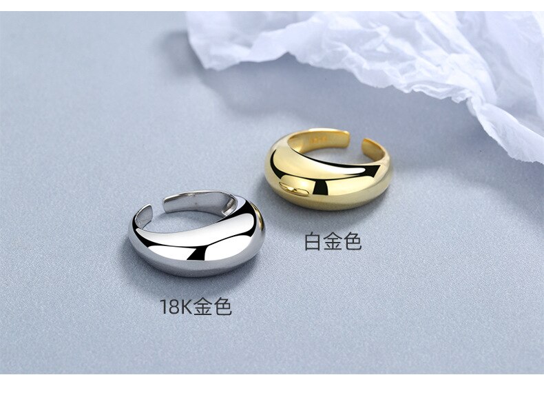 Zomer Strand Open Ronde Ringen Voor Vrouwen Meisjes Verstelbare Finger Ring Charm Sieraden