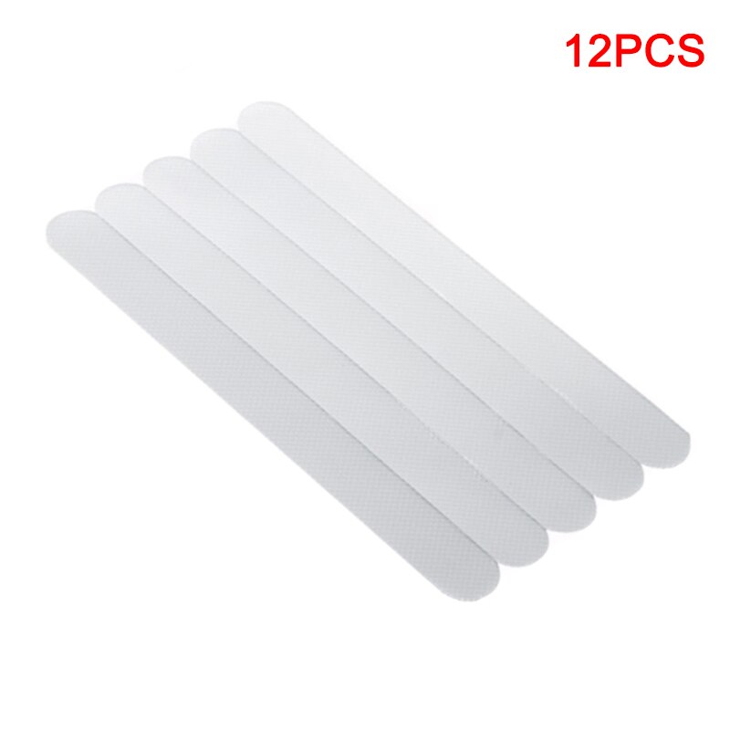 Non-slip Waterproof Bathroom Anti Slip Bath Grip Stickers Shower Strips Pad Flooring Safety Tape Mat for Bathroom FAS6: 12pcs