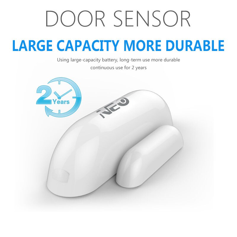 NEO COOLCAM Z-Wave Plus Smart Home Door/Window Contact Sensor Smart Home Automation Sensor EU 868.4MHZ Compatiable Smartthings