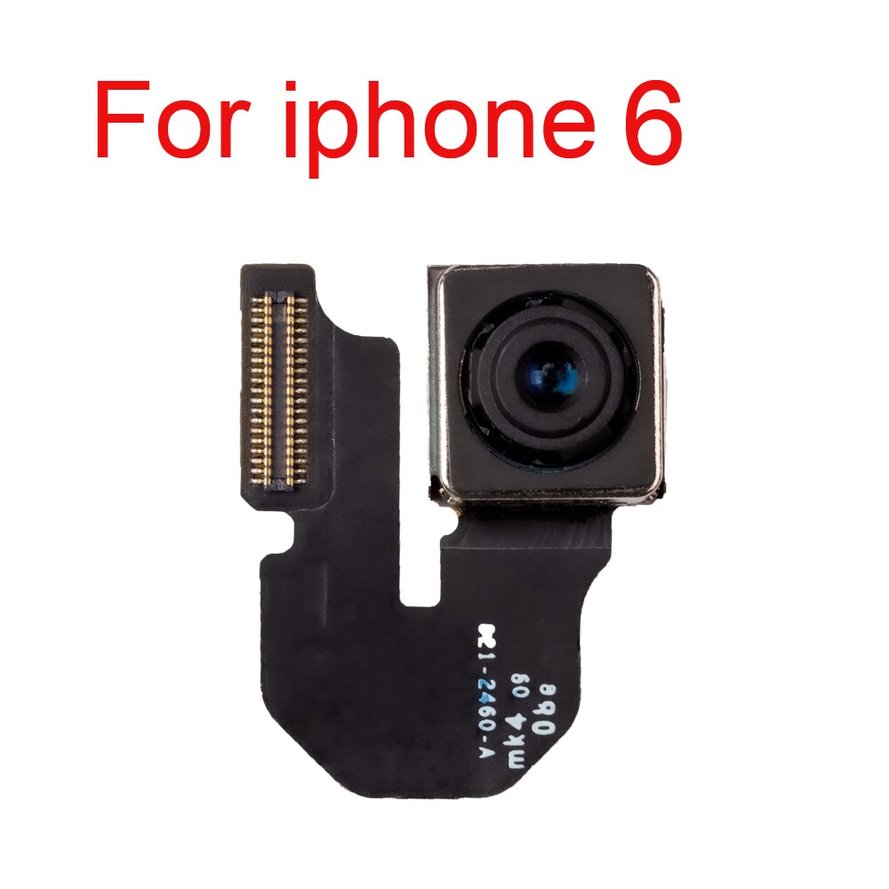 1 pces voltar câmera traseira com flash módulo sensor cabo flexível para iphone 5 5S 5c se 6s 7 8 plus câmera traseira com testado bem