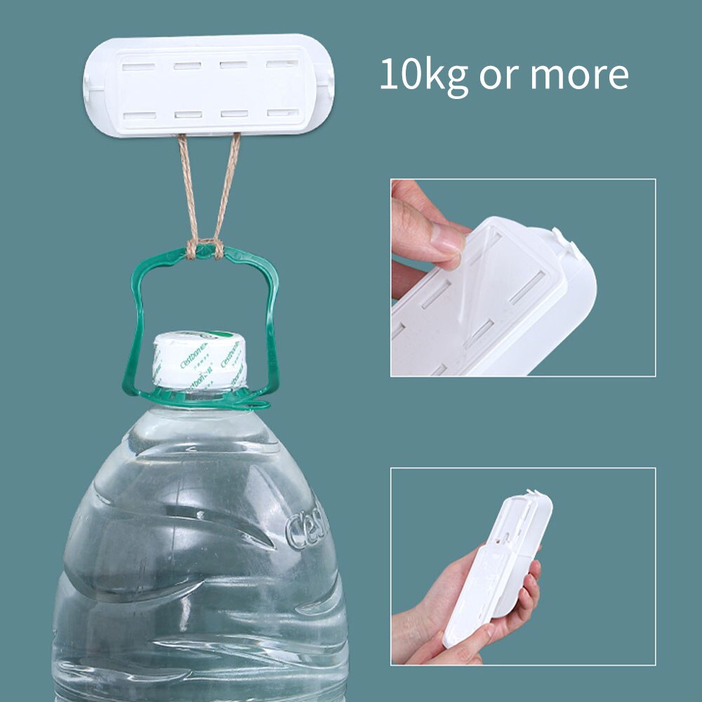 Power Strip Fixed Device Connected Patch Board Strip Board Stickers Wall Hangers Socket Fixed Device Wall Cord Manager Wall Hang