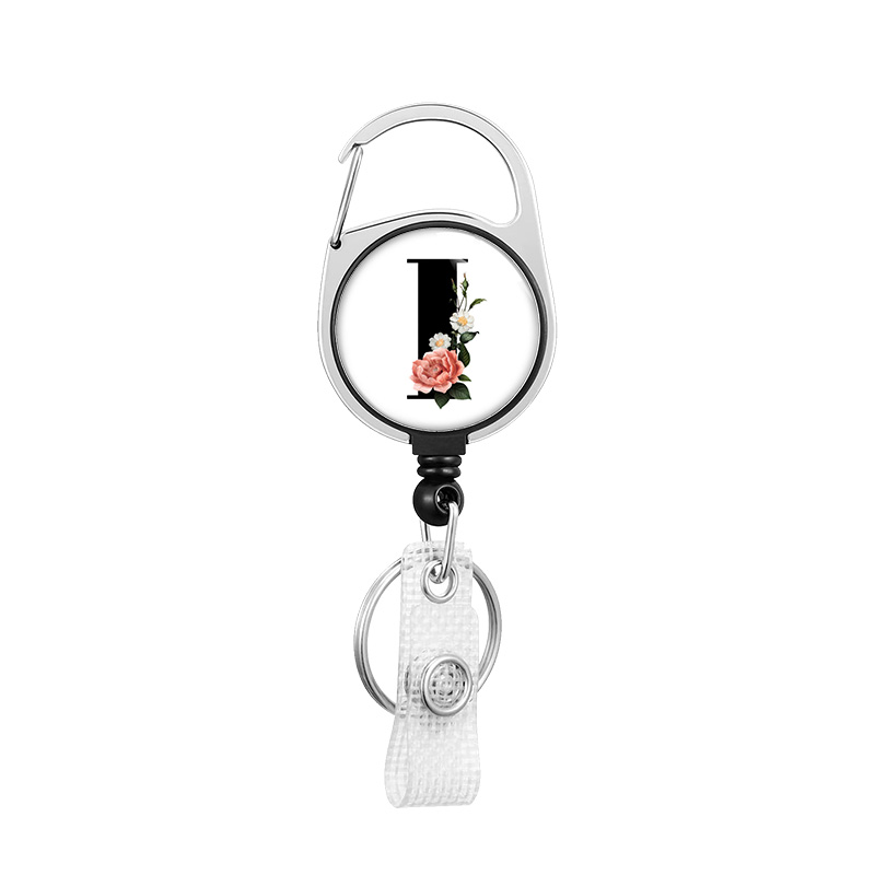 ID Badge Holders with Metal Clip and Keyring - Vertical Clear Plastic ID Card Holders - Retractable Pull Cord for Office: PURPLE