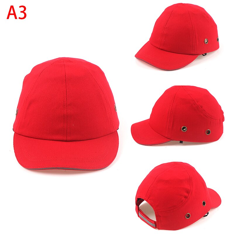 Vernehatt hjelm baseball hatt stil hard hatt til arbeid fabrikk hodevern arbeid sikkerhet sommer