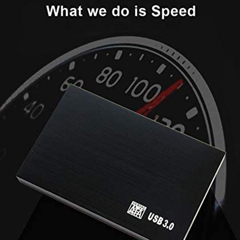 160GB Ultra Slim Portable External Hard Drive USB3.0 2.5inch HDD Storage for PC, Desktop, Laptop, , Chromebook